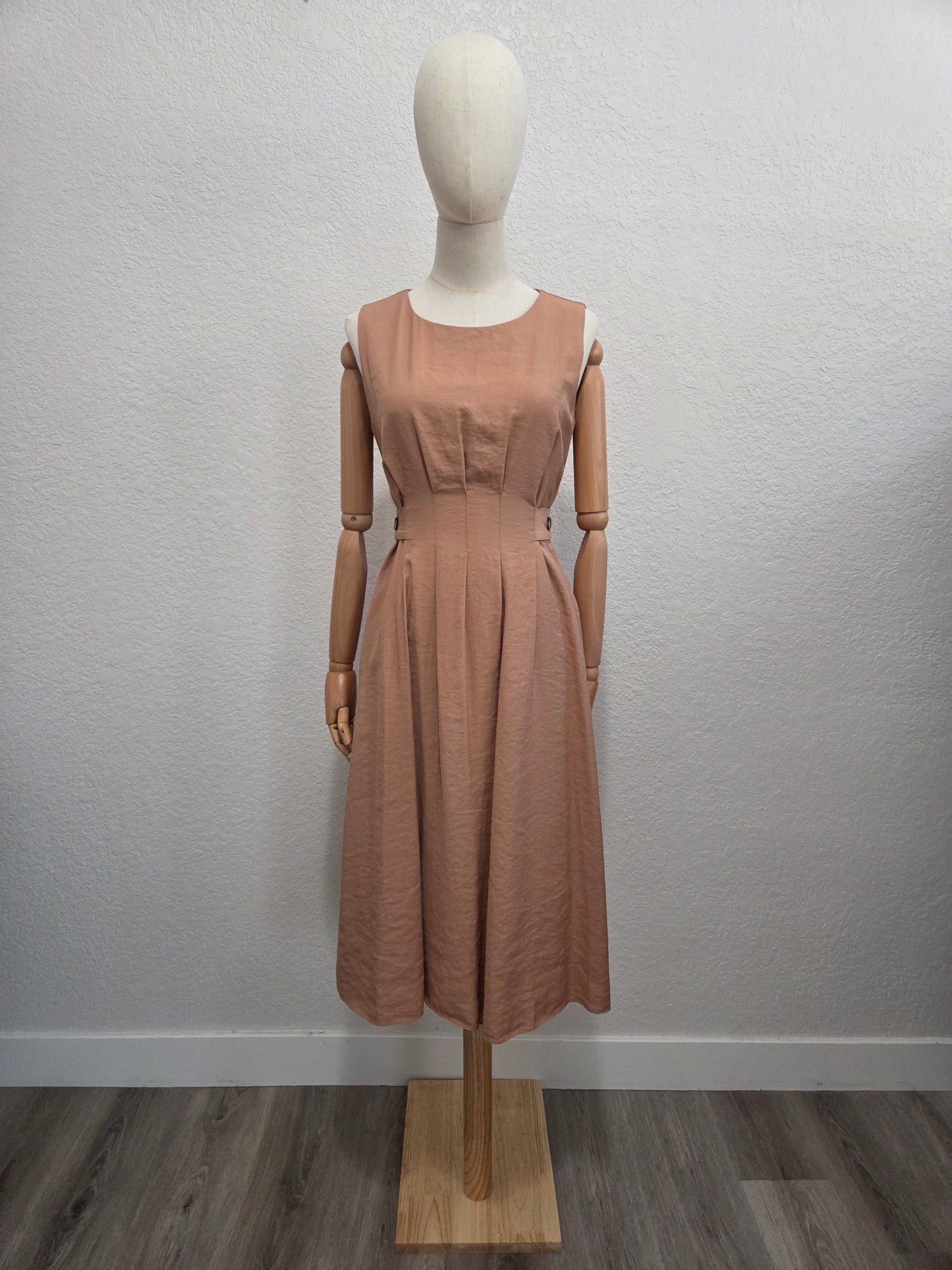 DRESS 001 — Warm Nude