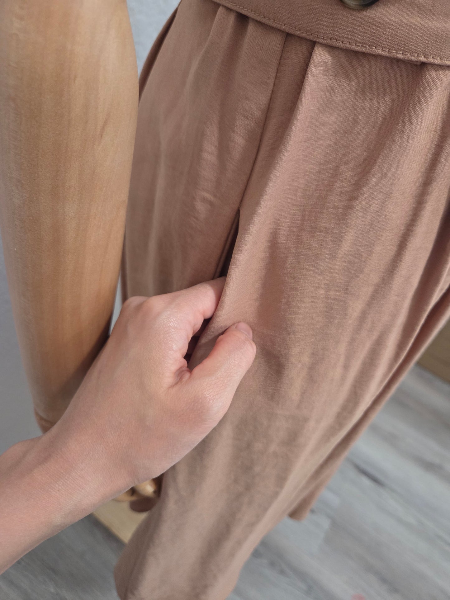 DRESS 001 — Warm Nude