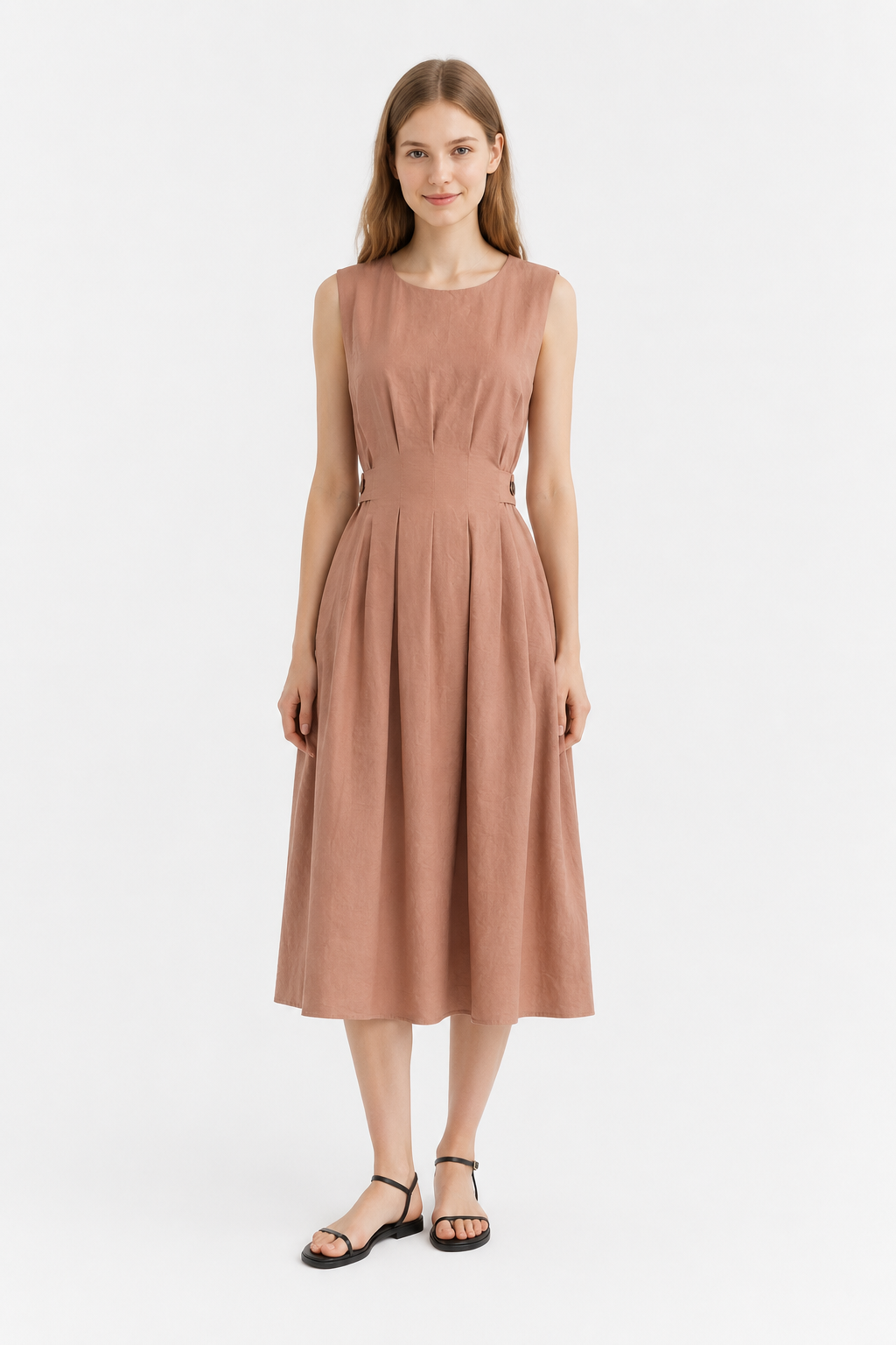 DRESS 001 — Warm Nude